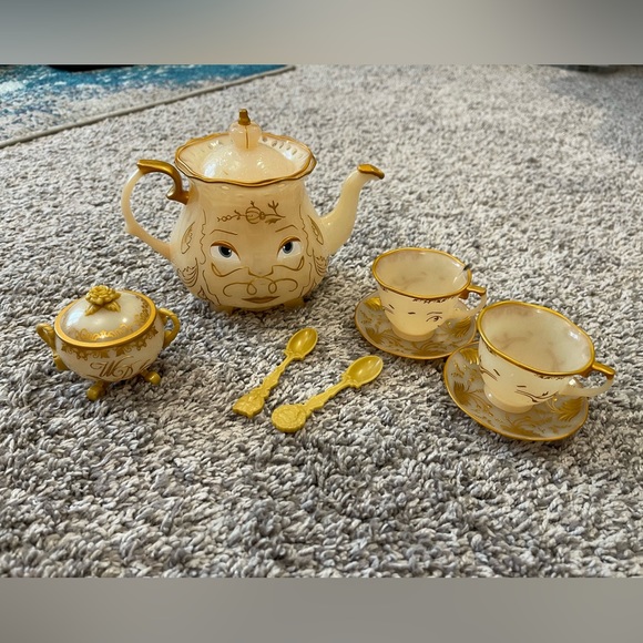 Disney Toys Disney Beauty And The Beast Tea Set Poshmark